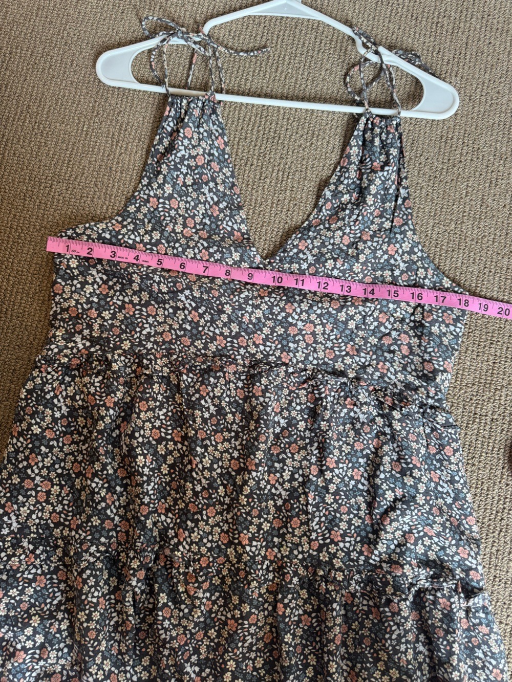 RAILS ‘Janelle’ Tie Shoulder Mini Dress - Picture 12 of 14